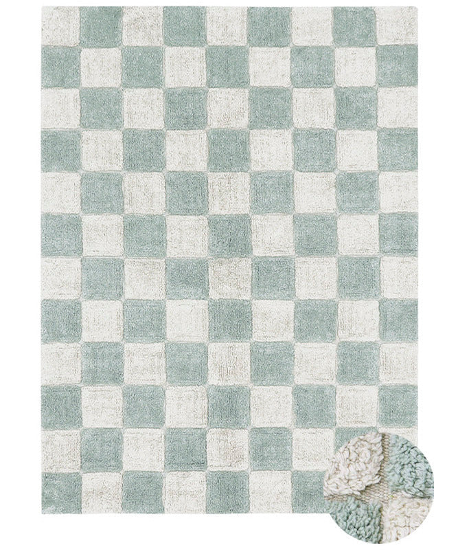 Lorena_Canals_Teppich_Waschbar_quadratisch_Tiles_sage_blau_C