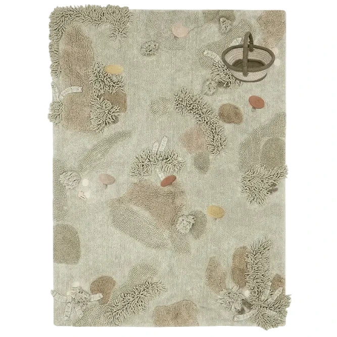 Lorena_Canals_Waschbarer_Spielteppich_Waldpilze_Mushroom_Forest_