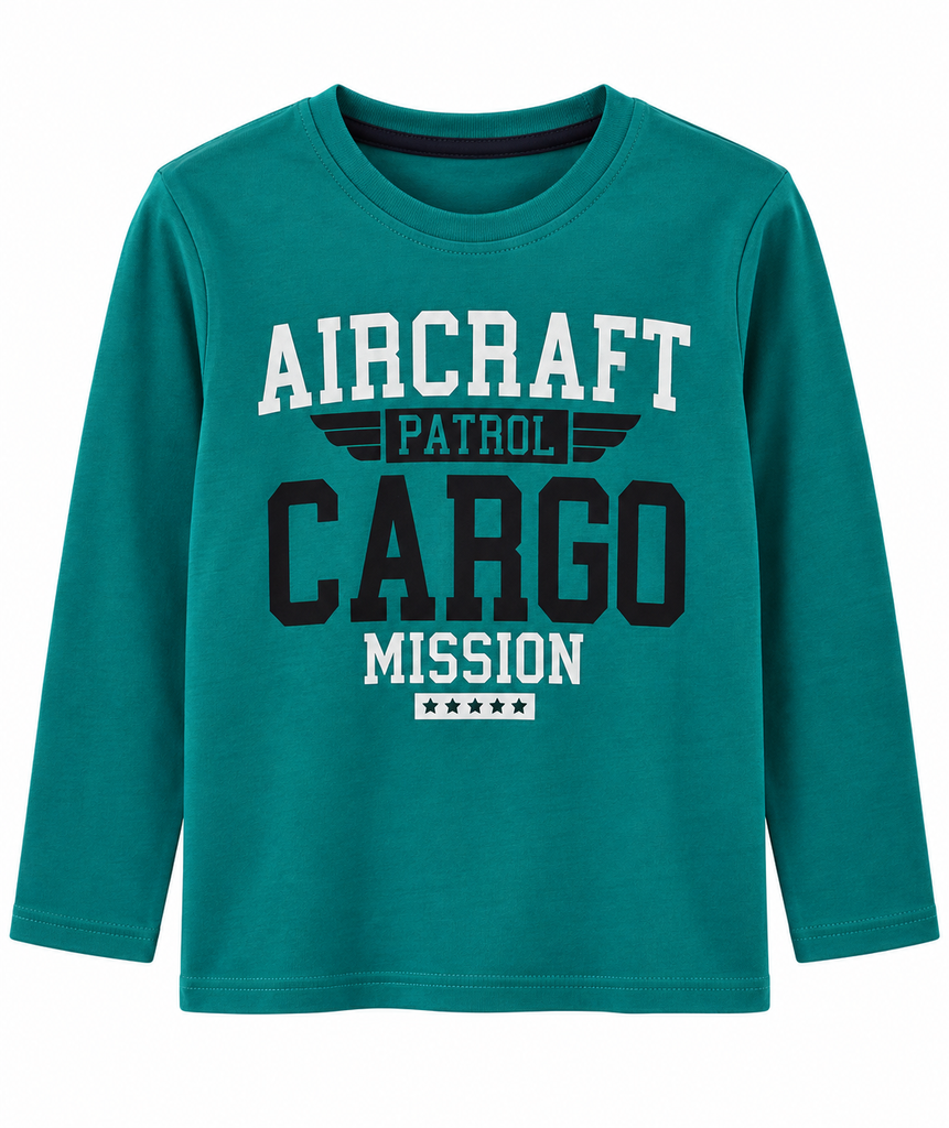 LOSAN - Boys Langarmshirt Aircraft