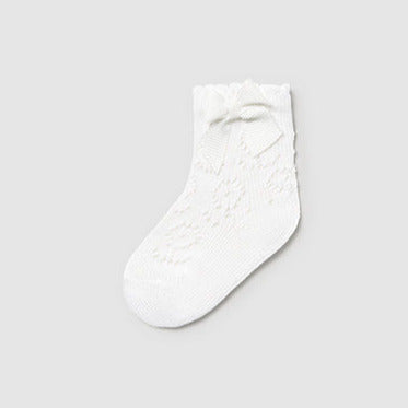 Mayoral Babysocken mit Hohlsaum 9865 weiss