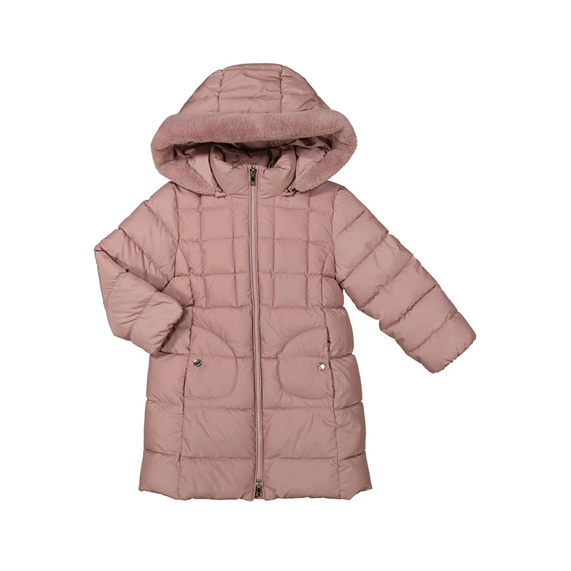 Mayoral Girl Winterjacke lang rosa 4490