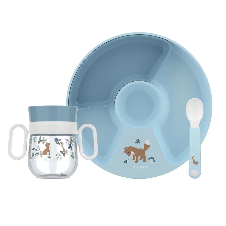 Mepal_Babygeschirr_Little_Dutch_0028890_set-babyservies-mio-3-delig-forest-friends