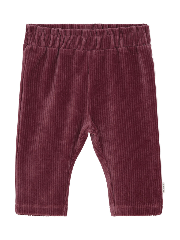 Minymo_Samthose_Velours_rose_brown_