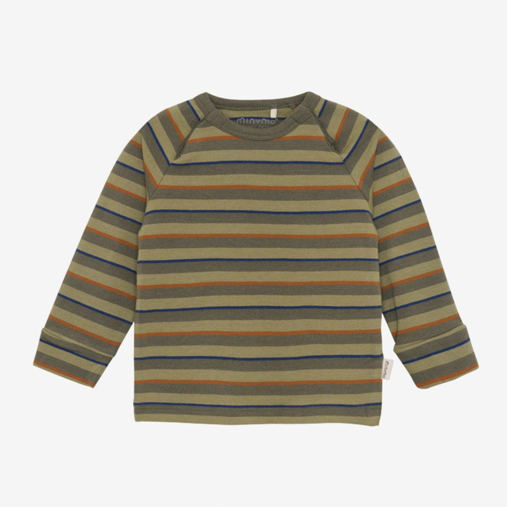 Minymo Camiseta manga larga niño rayas 113257