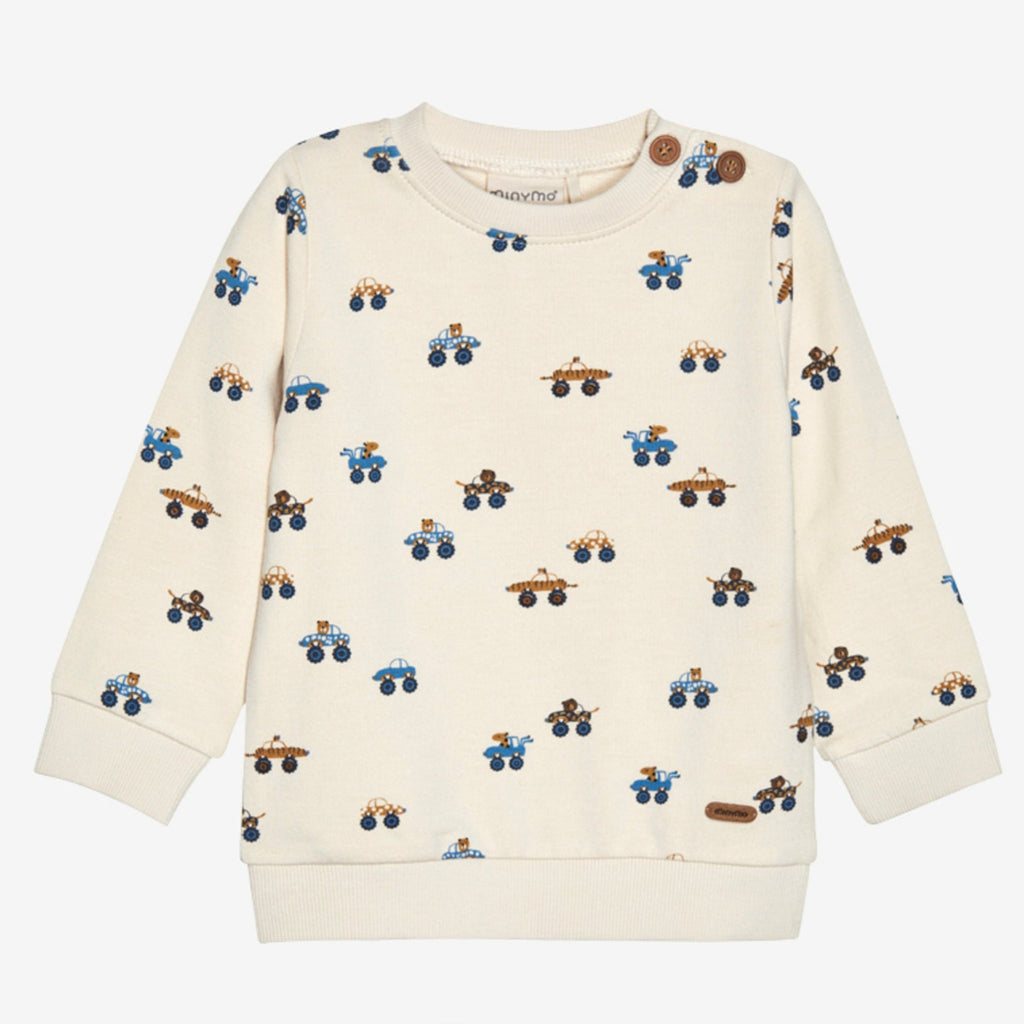 Minymo Sudadera Truck 113218 sandshell