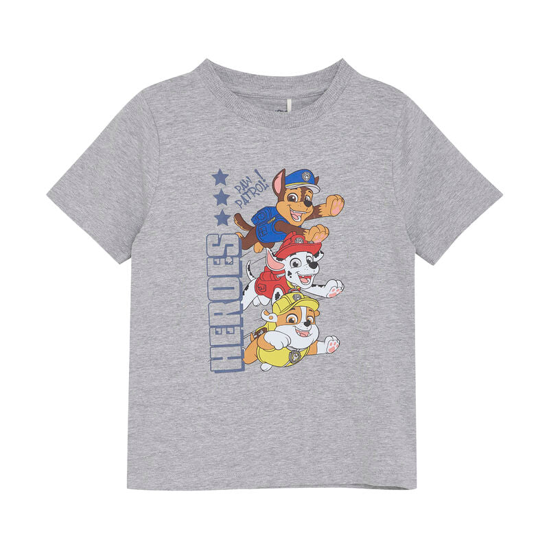 Minymo T-Shirt Paw Patrol 6688 grey melange 1230
