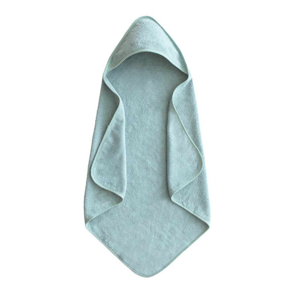 Poncho de baño Mushie Toalla con capucha para bebé Sea Mist 2940548