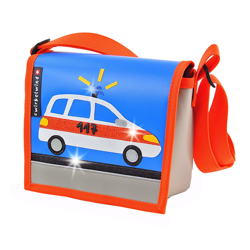 Cwirbelwind Polizeiauto Glitzer