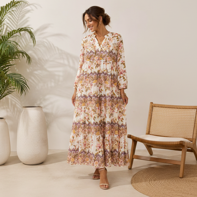 SPINACH MAFIA / SALTY SKIN  - Damenkleid Boho