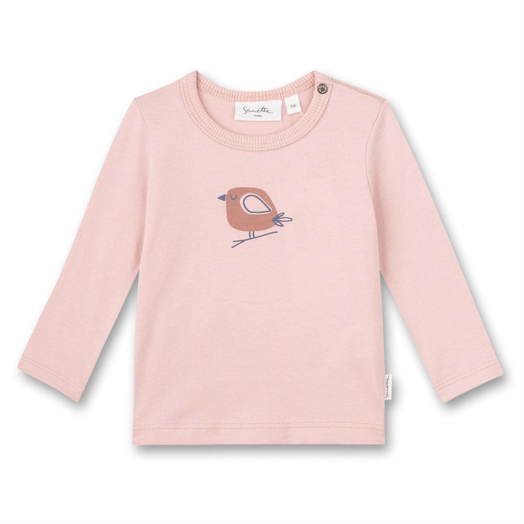 Sanetta langarmshirt rosa GOTS zertifiziert 11106 3037