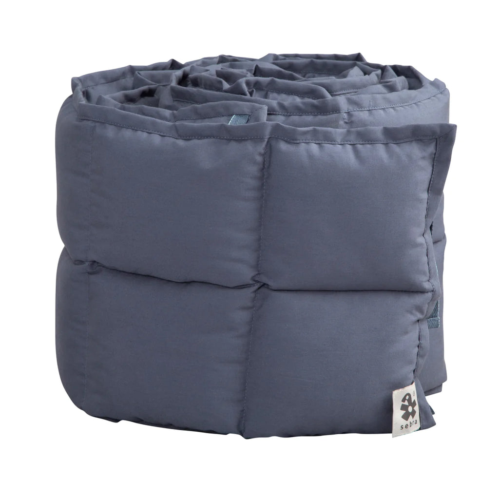 Sebra bed bumper Kapok Nordic Blue