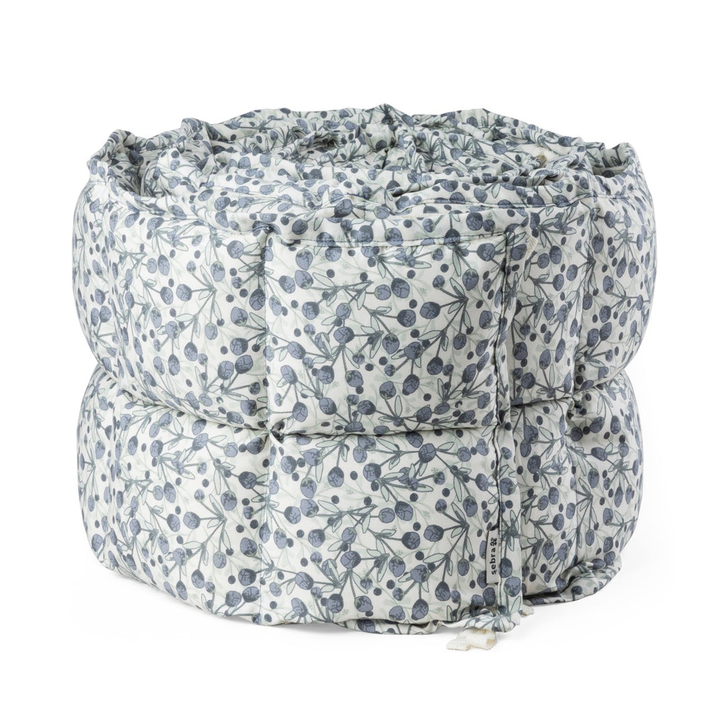 Sebra - Bettnestchen Kapok Blue Olive