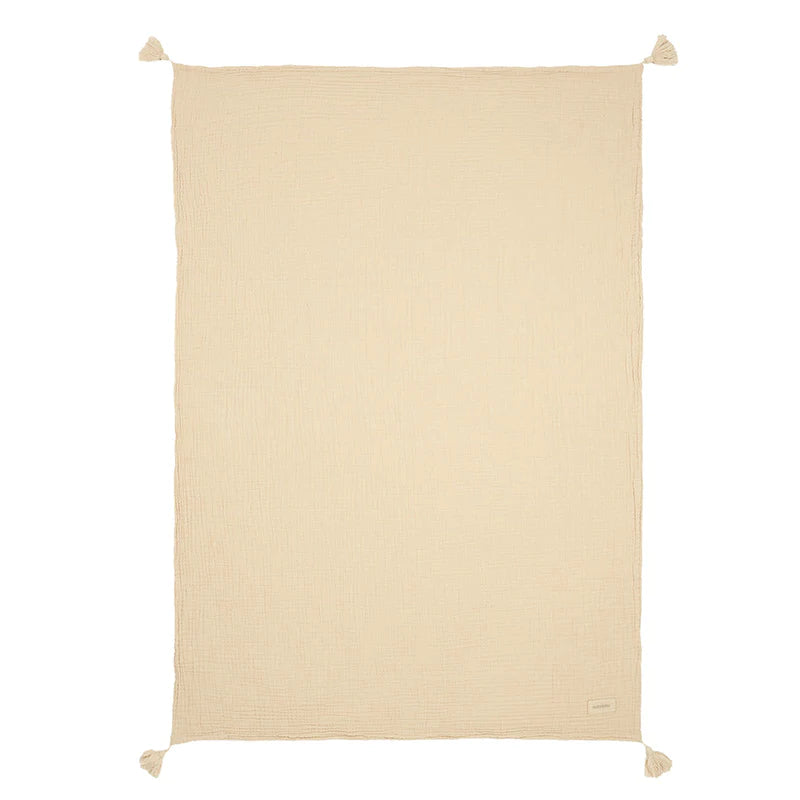 Nobodinoz - Gauze Blanket Wabi Sabi Ginger 65 x 100 cm