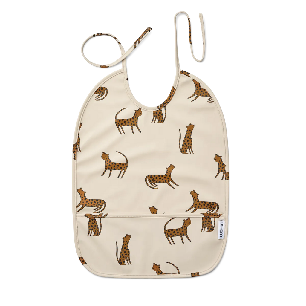 LIEWOOD - Lätzchen Bib Lai Leopard Sandy