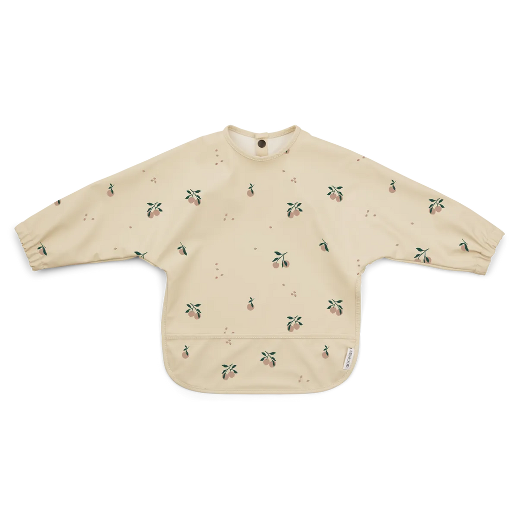 LIEWOOD - Lätzchen Merle mit Aermel Peach Sea Shell