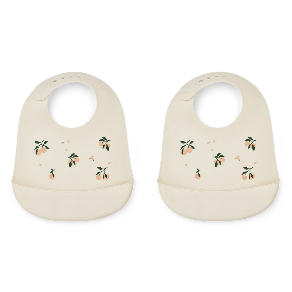 LIEWOOD - Set Lätzchen Bib Tilda Peach Sea Shell 2er Set