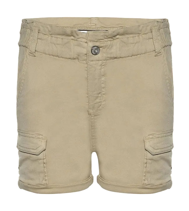 BLUE EFFECT - GMädchen High-Waist Cargo Short wüstensand