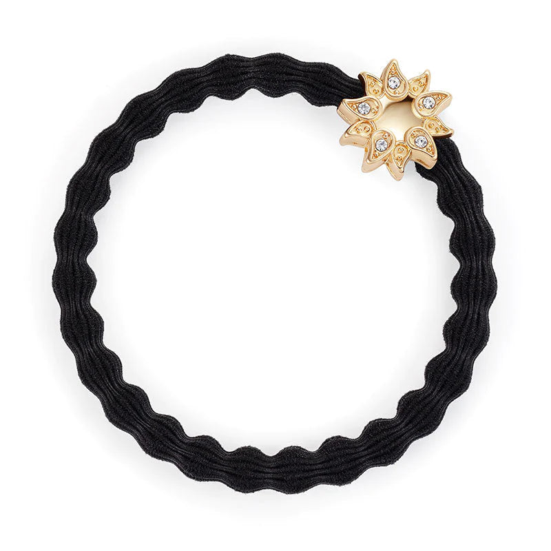 diEloise Gold Diamante Sun Black 48-001