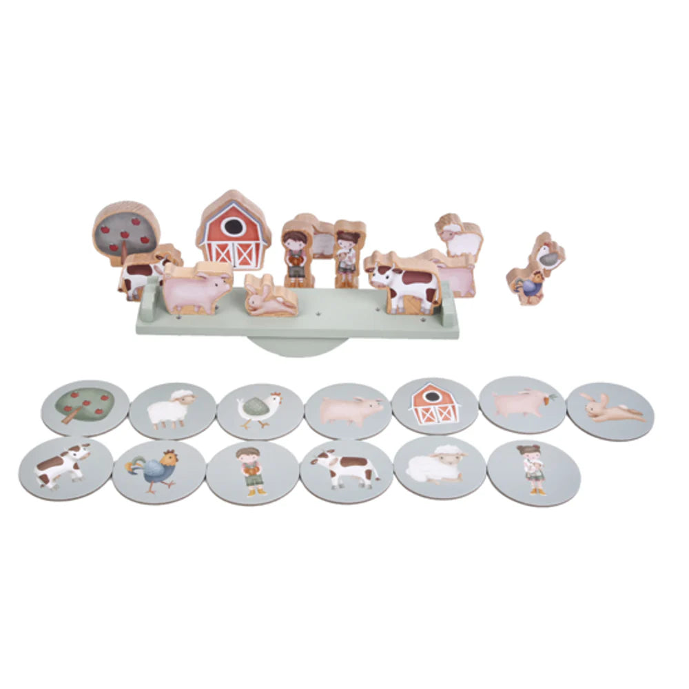 LITTLE DUTCH - Gleichgewichtsspiel Little Farm FSC LD7157