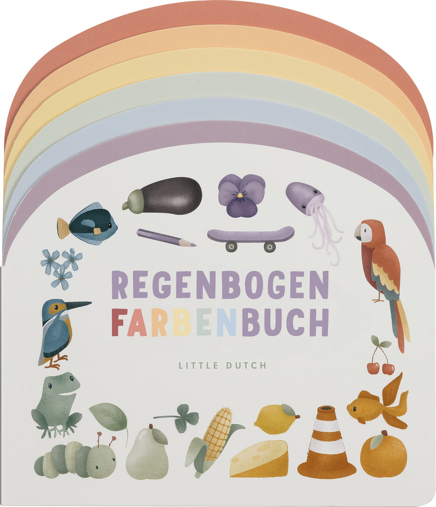 Little Dutch Kinderbuch Regenbogen Farbenbuch BKDE005