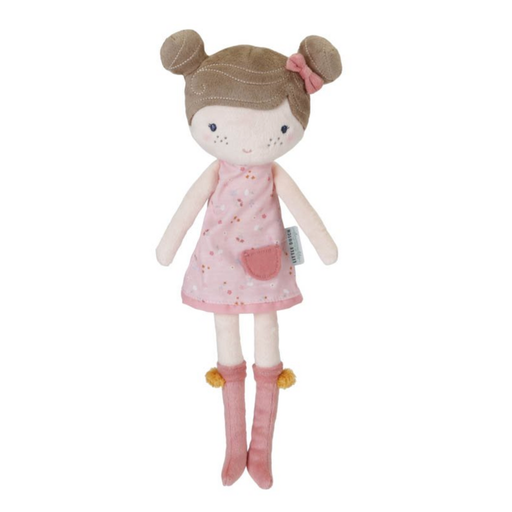 LITTLE DUTCH - Muñeco de peluche rosa 35cm LD4557