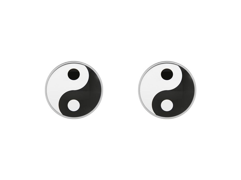 STUDEX - Yin Yang motif ear studs