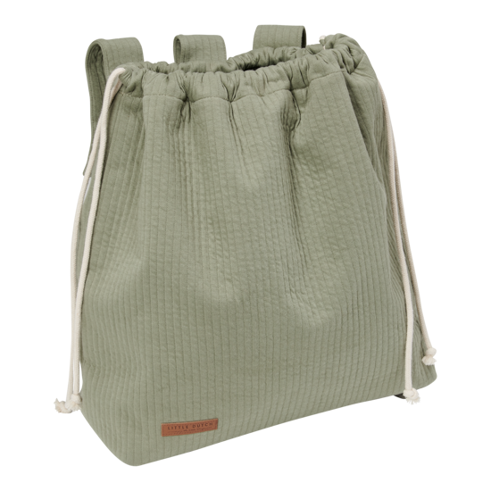 LITTLE DUTCH - Bolsa de juguetes Toy Bag Pure Olive TE20630111