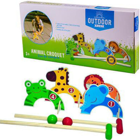 Outdoor Play Animals Croquet 0713005