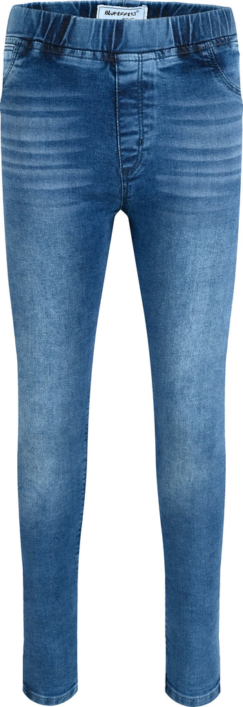 BLUE EFFECT - Girls Slip Waist Jeans Normal Medium Blue