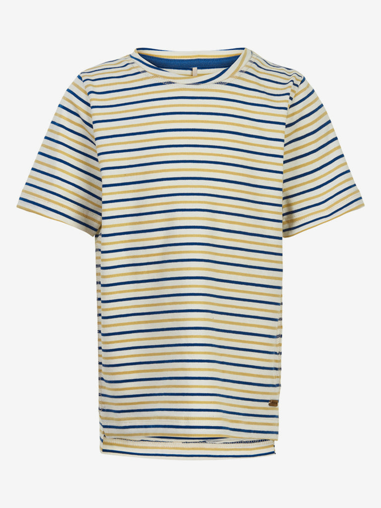 Minymo organik pamuklu çizgili erkek çocuk t-shirt 131830