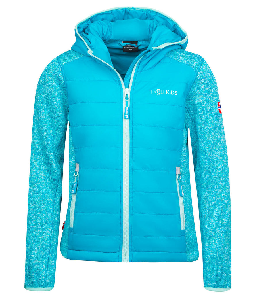 TROLLKIDS - Veste polaire enfant Skabu turquoise