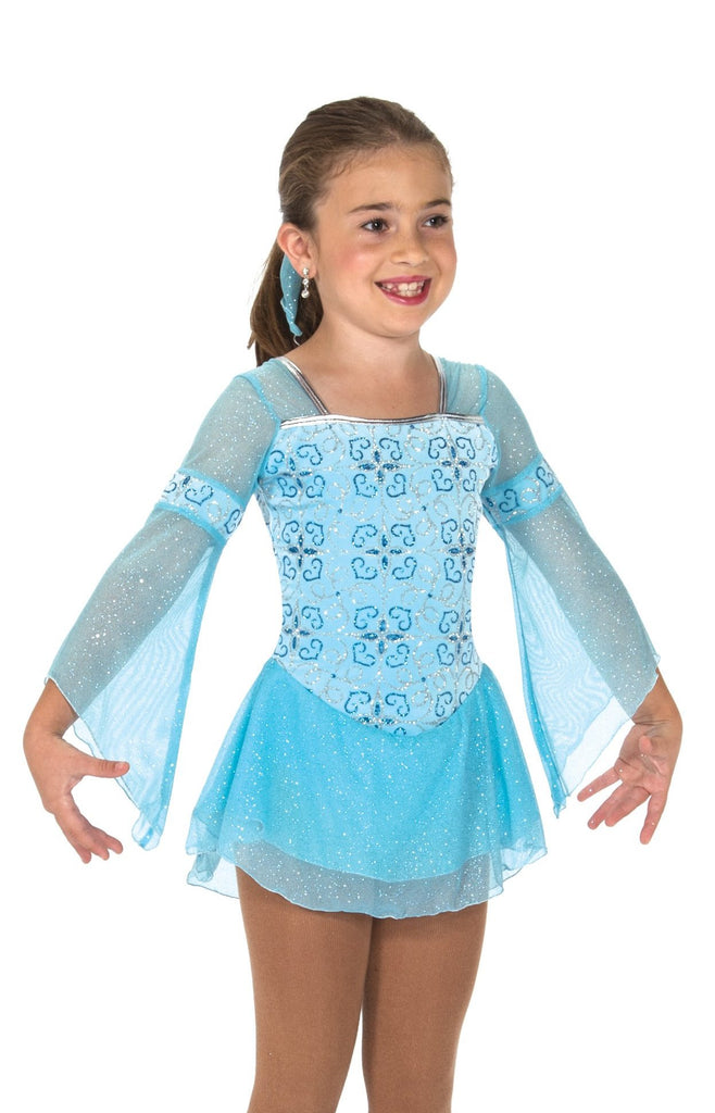 JERRY'S - Robe de Patinage Artistique Crystal Clear
