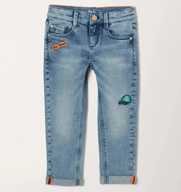 s.Oliver Boy Jeans mit Stickereien 2110266