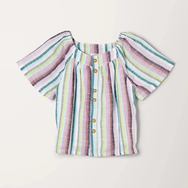 S.Oliver Niña blusa con escote Carmen 2116798