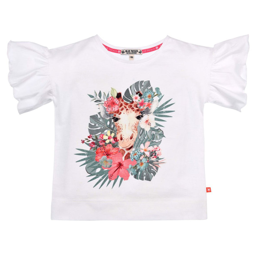Bondi Kız Çocuk Zürafa T-Shirt 37621