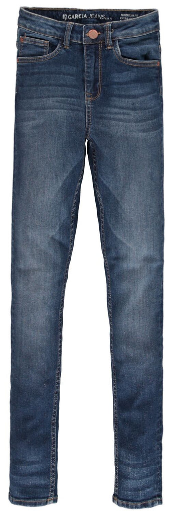 GARCIA - Jeans Fille Sienna 565 Skinny Fit Dark Usé