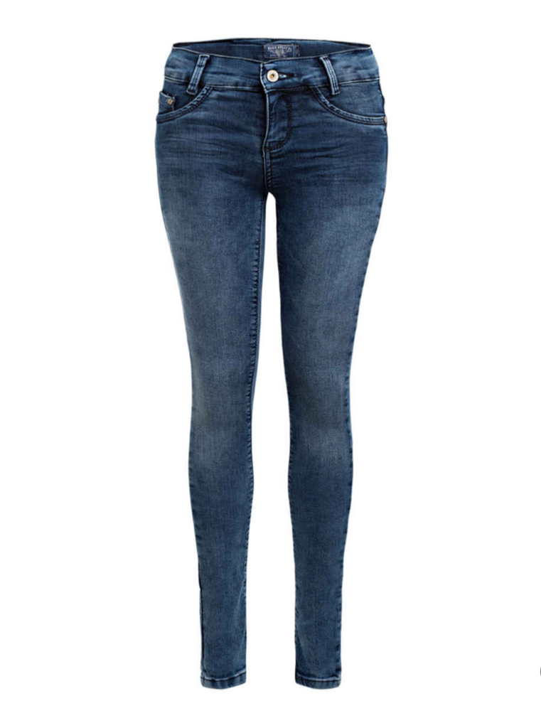 BLUE EFFECT - DSC Niñas Jeans Skinny Ultra Stretch Azul Medio