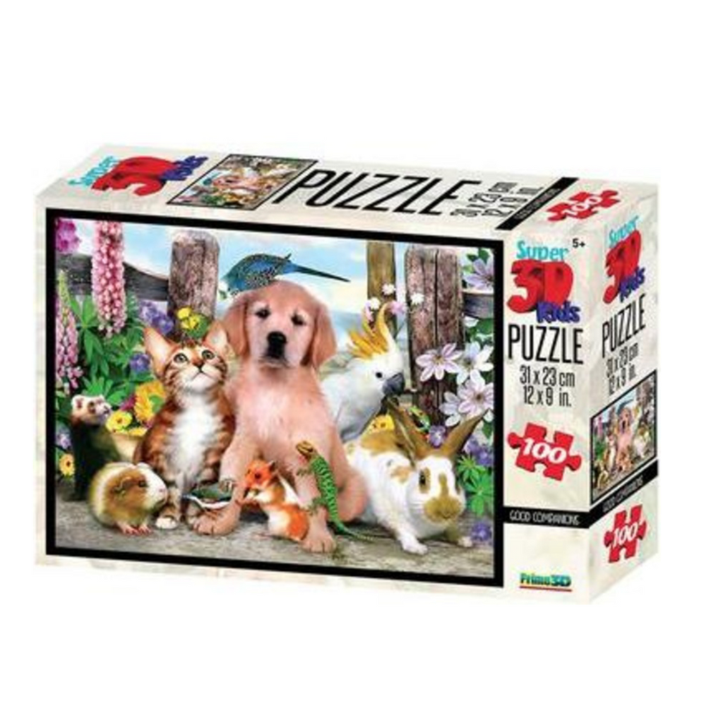 Discovery - 3D Puzzle Good Friends 100 pieces