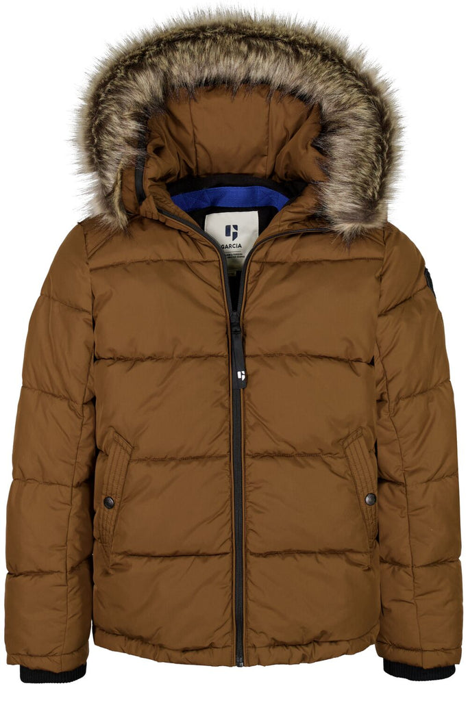 GARCIA - Zimska jakna za dječake boje konjaka