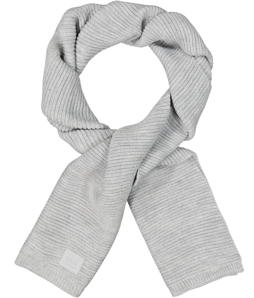 GARCIA - В'язаний шарф для дівчинки сірий