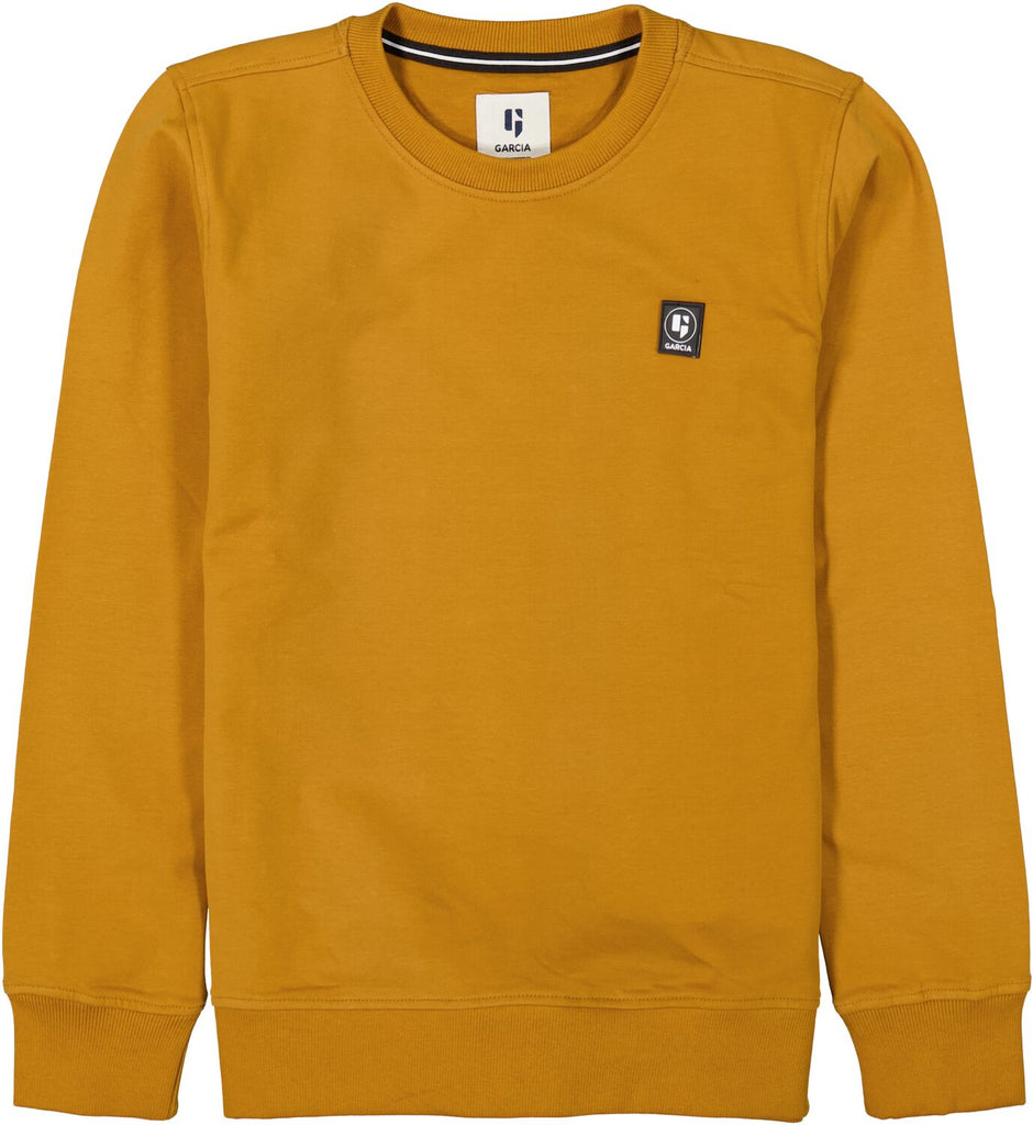 GARCIA - Boys Sweater Ockergelb