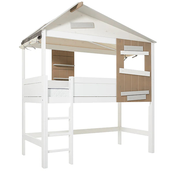 Lifetime - Cachette de lit cabane avec échelle