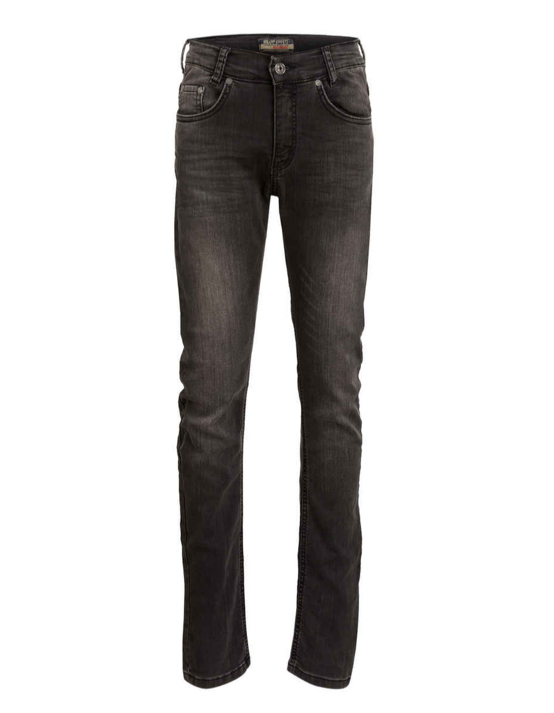 EFFET BLEU - Garçon Jeans Slim Fit Ultra Stretch denim noir