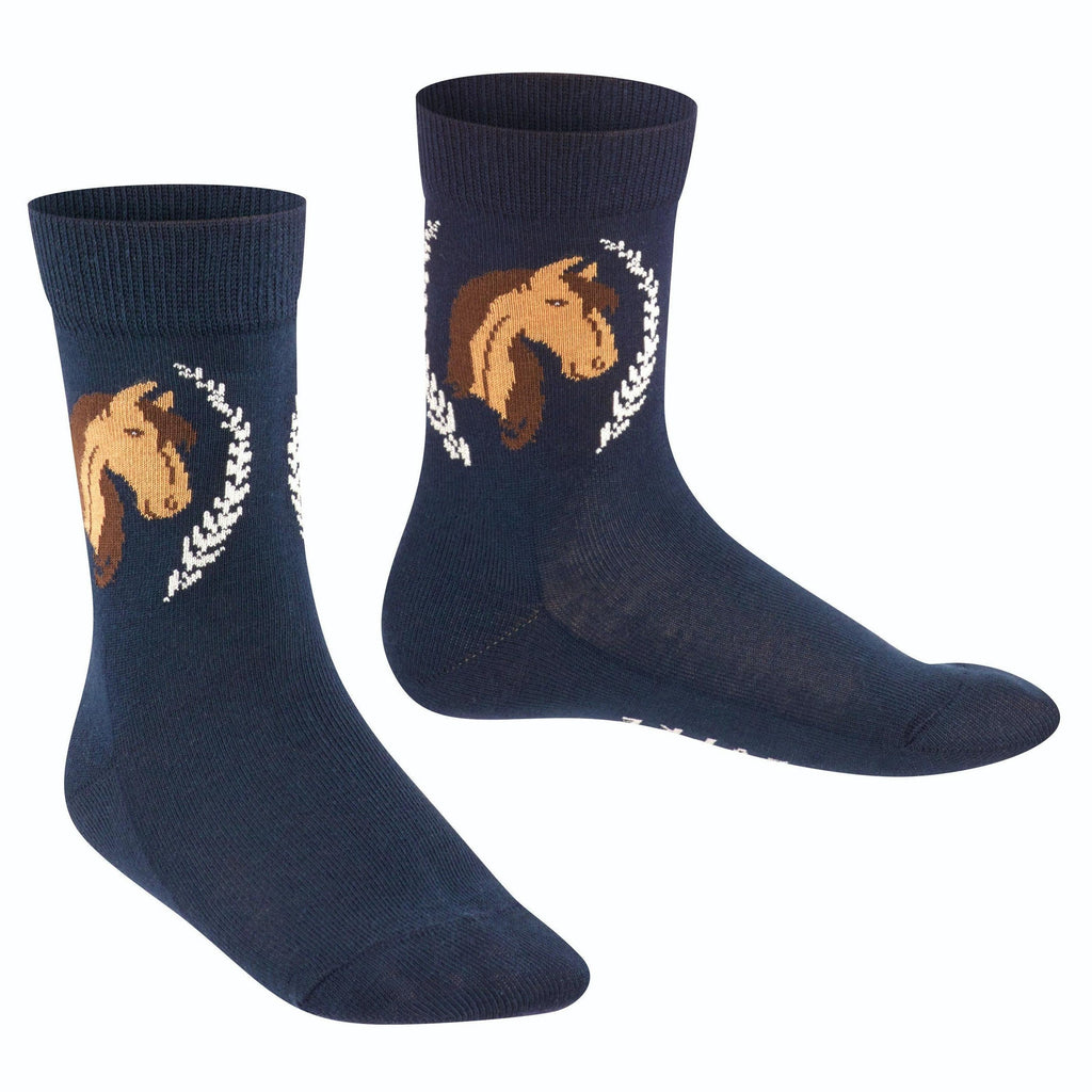 falcon sock girl horses 12185