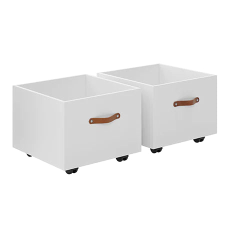 Lifetime - Toy Boxes on Wheels Set White