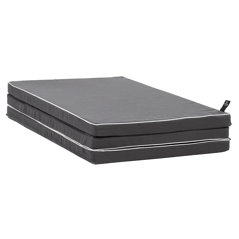 Lifetime - folding mattress anthracite gray 90 x 150cm
