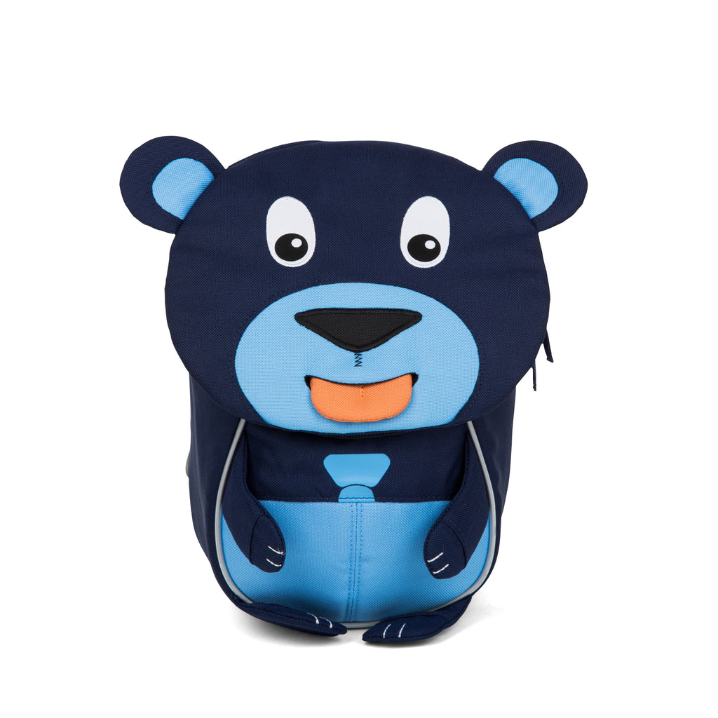 AFFENZAHN - Little Friends - Mochila para niños / Mochila para jardín de infantes Oso 4 Lt