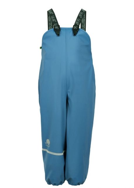 CeLaVi - pantaloni antipioggia foderati in pile blu