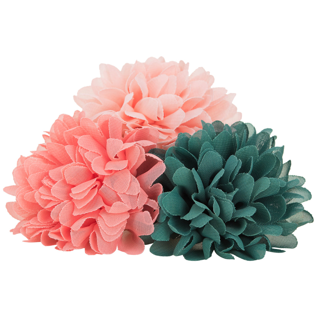 CREAMIE - Spilla da fiori con clip e ago in 3 colori