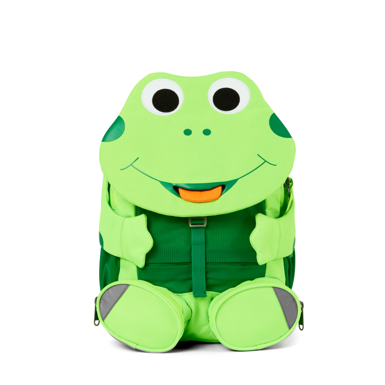 AFFENZAHN - Великі друзі - Дитячий рюкзак / Рюкзак для дитячого садка Neon Frog 8 Lt